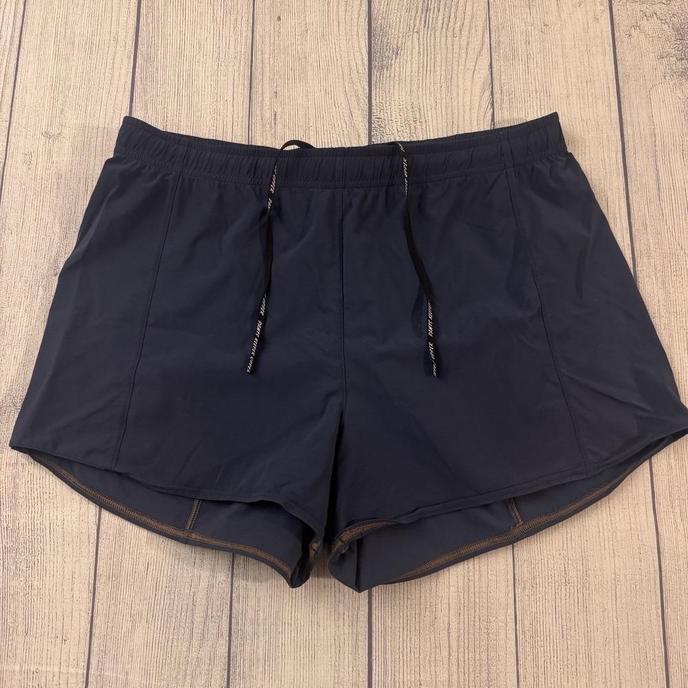 JOLYN Women's Janie 2 Run Shorts High Rise Navy Blue‎ Size Large UPF 50+ Active